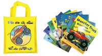 Book Cover for [Busy Wheels Carrier Bag Collection] by Peter Bently, Mandy Archer