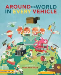 Book Cover for Around the World in Every Vehicle by Amber Stewart