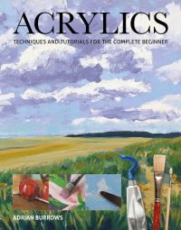 Book Cover for Acrylics by Adrian Burrows