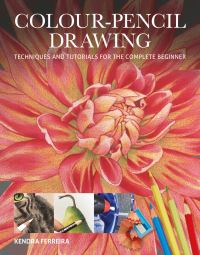 Book Cover for Colour-Pencil Drawing by Kendra Ferreira