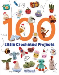 Book Cover for 100 Little Crocheted Projects by Jacki Donhou, Josephine Laurin