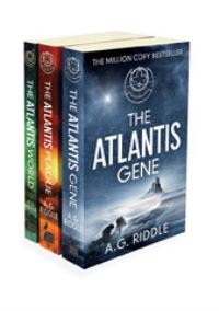 Book Cover for The Atlantis Trilogy by AG Riddle