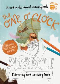 Book Cover for The One O'Clock Miracle Colouring & Activity Book by Alison Mitchell