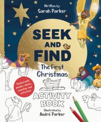 Book Cover for Seek and Find: The First Christmas Activity Book by Sarah Parker