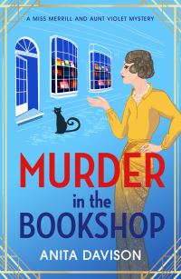 Book Cover for Murder in the Bookshop by Anita Davison