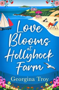 Book Cover for Love Blooms at Hollyhock Farm by Georgina Troy