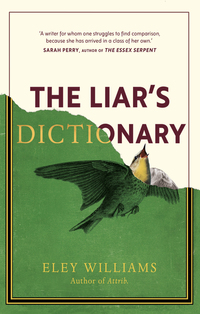 Book Cover for The Liar's Dictionary by Eley Williams 