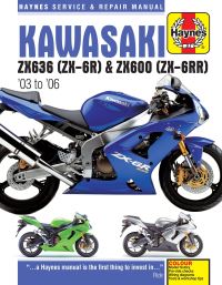 Book Cover for Kawasaki ZX-6R Service and Repair Manual by 