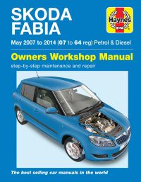Book Cover for Skoda Fabia Petrol & Diesel Owner's Workshop Manual by Pete Gill