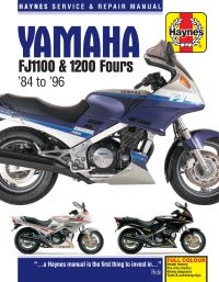 Book Cover for Yamaha FJ1100 & 1200 Fours Motorcycle Repair Manual by 