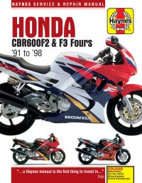 Book Cover for Honda CBR600F2 & F3 Fours Motorcycle Repair Manual by 