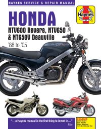 Book Cover for Honda NTV600 Revere, NTV650 & NTV650V Deauville Motorcycle Repair Manual by 