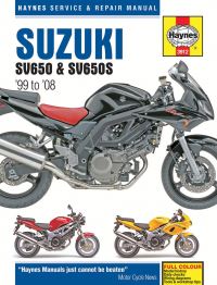 Book Cover for Suzuki SV650 & SV650S Motorcycle Repair Manual by 