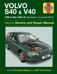 Book Cover for Volvo S40 & V40 (Petrol) Owner's Workshop Manual by 