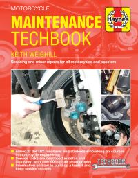 Book Cover for Motorcycle Maintenance Techbook by 