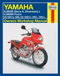Book Cover for Yamaha XJ600S (Diversion, Seca II) & XJ600N Fours Motorcycle Repair Manual by 