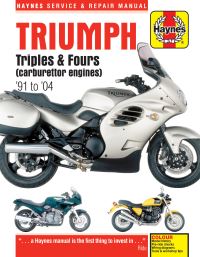 Book Cover for Triumph Triples & Fours Motorcycle Repair Manual by 