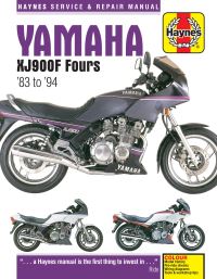 Book Cover for Yamaha XJ900F Fours Motorcycle Repair Manual by 