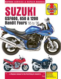 Book Cover for Suzuki GSF600, 650 & 1200 Bandit Fours Motorcycle Repair Manual by 