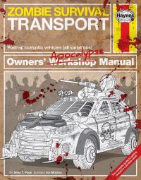 Book Cover for Zombie Survival. Transport by Sean T Page