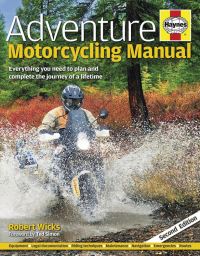 Book Cover for Adventure Motorcycling Manual by Robert Wicks