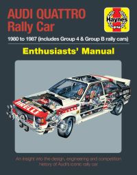 Book Cover for Audi Quattro Rally Car by Nick Garton