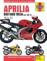 Book Cover for Aprilia RSV1000 Mille Motorcycle Repair Manual by 