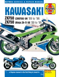 Book Cover for Kawasaki ZX750 Fours Service and Repair Manual by 