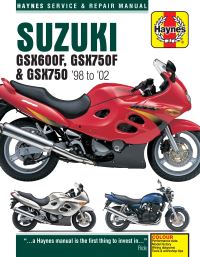 Book Cover for Suzuki GSX600 & 750 Motorcycle Repair Manual by 