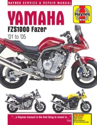Book Cover for Yamaha FZS1000 Fazer Motorcycle Repair Manual by 