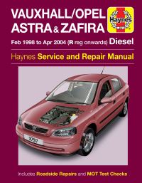 Book Cover for Vauxhall/Opel Astra & Zafira Owner's Workshop Manual by 