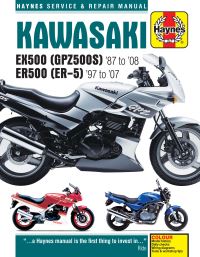 Book Cover for Kawasaki EX500 (GPZ500S) & ER500 (ER-5) Service and Repair Manual by 