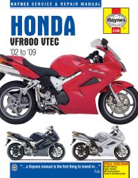 Book Cover for Honda VFR800 V-Tec V-Fours Motorcycle Repair Manual by 