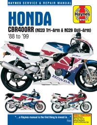 Book Cover for Honda CBR400RR Fours Motorcycle Repair Manual by 