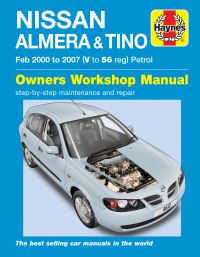 Book Cover for Nissan Almera & Tino Owner's Workshop Manual by 