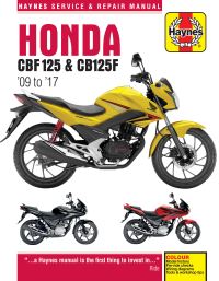 Book Cover for Honda CBF125 & CB125F ('09 To '17) by Phil Mather