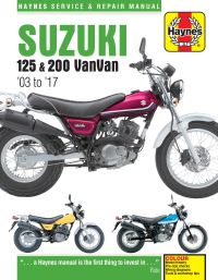 Book Cover for Suzuki RV125 & 200 Van Van Service and Repair Manual by Phil Mather