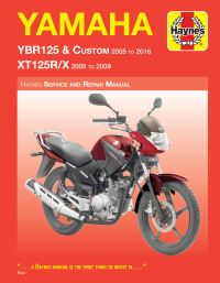 Book Cover for Yamaha YBR125 & Custom XT125R/X Service and Repair Manual by Matthew Coombs, Phil Mather