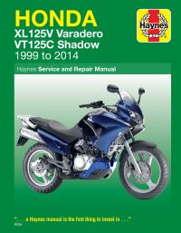 Book Cover for Honda XL125V Varadero & VT125C Shadow Service and Repair Manual by Phil Mather