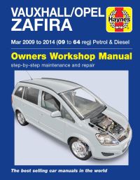 Book Cover for Vauxhall/Opel Zafira Petrol and Diesel by Martynn Randall