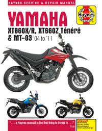 Book Cover for Yamaha XT600 & MT-03 Service and Repair Manual by 