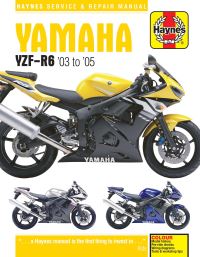 Book Cover for Yamaha YZF-R6 Motorcycle Repair Manual by Matthew Coombs
