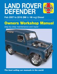 Book Cover for Land Rover Defender Diesel (Feb '07-'16) 56-16 by Peter Gill