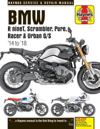 Book Cover for BMW R nineT, Scrambler Pure, Racer, Urban by Matthew Coombs