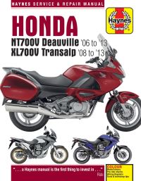 Book Cover for Honda NT700V Deauville & XL700V Transalp (06 - 13) by Haynes Publishing