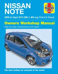 Book Cover for Nissan Note Petrol & Diesel ('06-Sept '13) 06 to 63 by Pete Gill