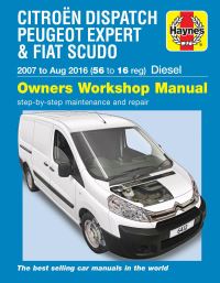 Book Cover for Citroën Dispatch, Peugot Export & FIAT Scudo Diesel ('07-Aug '16) 56 to 16 by Martynn Randall