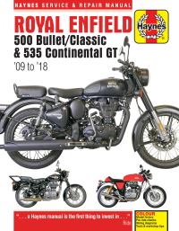 Book Cover for Royal Enfield 500 Bullet/Classic & 535 Continental GT Service and Repair Manual by Matthew Coombs
