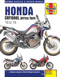 Book Cover for Honda CRF1000 Africa Twin (16-18) by Matthew Coombs