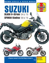 Book Cover for Suzuki DL650 V-Strom & SFV650 Gladius Service & Repair Manual, 2004-2018 by Matthew Coombs